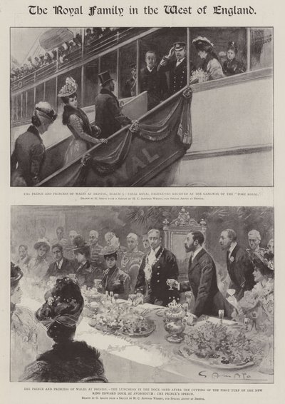 La Familia Real en el Oeste de Inglaterra de G.S. Amato
